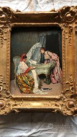 IACOVACCI FRANCASCO  DIPINTO OLIO SU TAVOLA 26X36