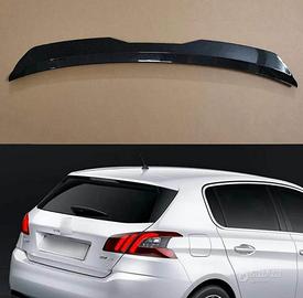 spoiler tail wing posteriore nero lucido