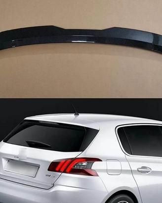 spoiler tail wing posteriore nero lucido
