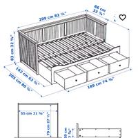 divano/letto Hemnes