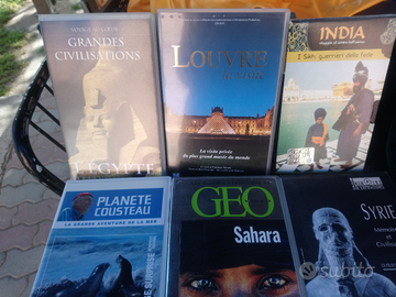 Vhs con documentari di stati esteri