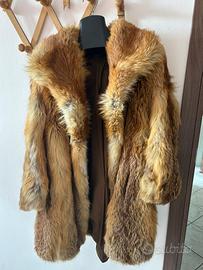 Peliccia di volpe vera vintage