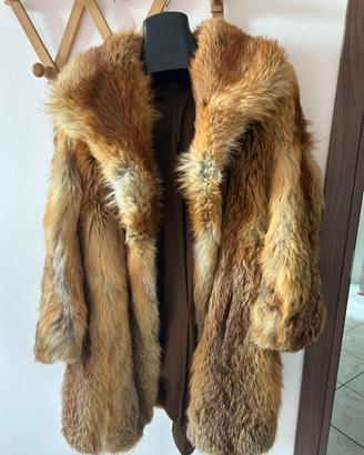 Peliccia di volpe vera vintage