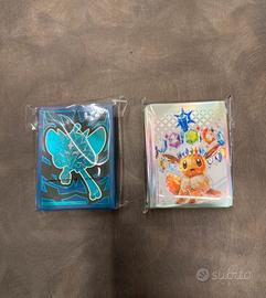 Pokemon 65+65 sleeve porta carte collezionabili