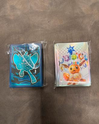 Pokemon 65+65 sleeve porta carte collezionabili