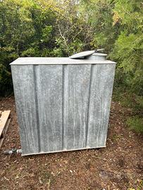 Serbatoio acqua acciaio zincato