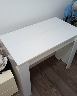 Console allungabile bianca 
