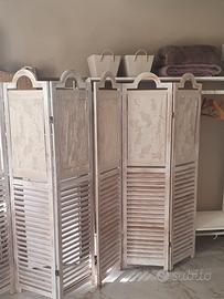 Separee pieghevole con telo lavabile