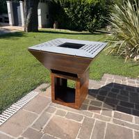 Barbecue Professionale a Legna