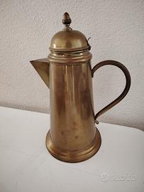 CAFFETTIERA VINTAGE OTTONE 36cm