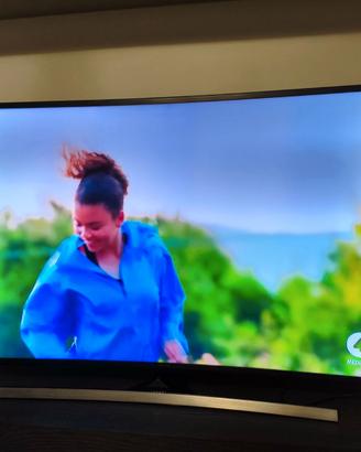 smart tv samsung 55 pollici curved 4k, serie s