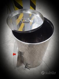 Kit vino, cistetna 75 lt, rialzi, spremitore ecc