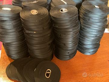 Nastro doppio raso nero - Merceria