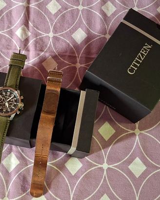 Orologio Citizen Eco-Drive Crono Aviator linea OF 