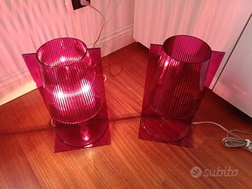 N°2 Lampade Take di Kartell viola