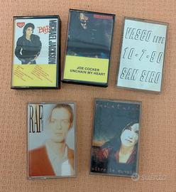Musicassette varie, anni’90, vintage
