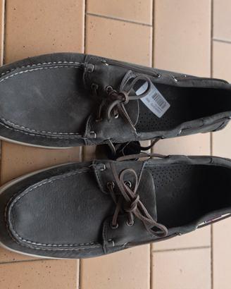 mocassini grigi tg 49 sebago