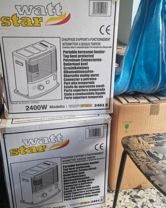 3 stufa zibro kerosene funzionante 