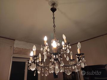 lampadario a gocce papeli 