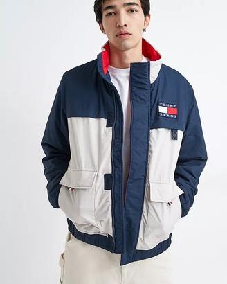 Giacca tommy hilfiger colorblock cargo bomber