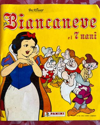 Biancaneve E I 7 Nani Panini 1987 Album Figurine