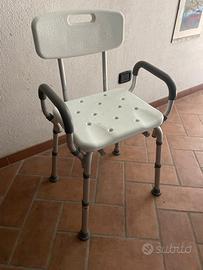 Sedile, sedia da doccia