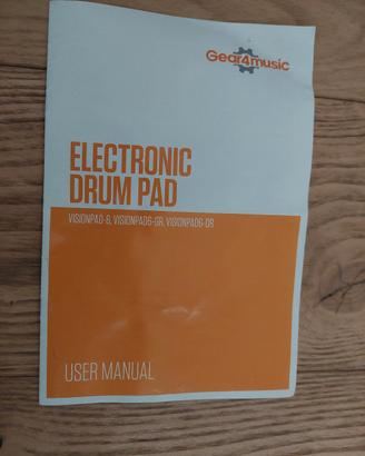 drum pad elettronico