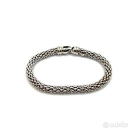 Bracciale oro bianco fope