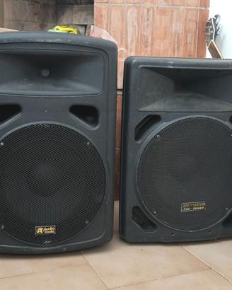 Coppia casse 12" preamplificate da sistemare