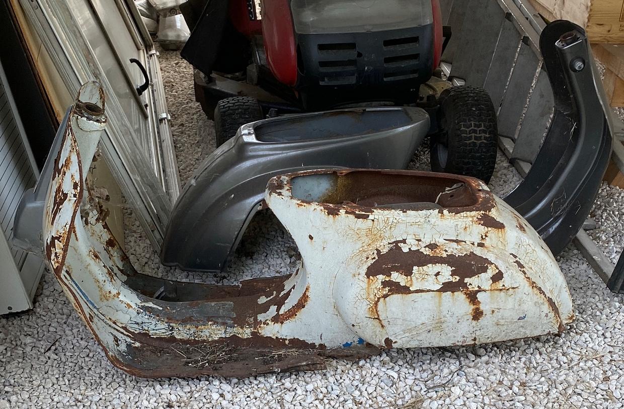 Vendo Telaio Telaio Vespa 50 Special Da Restaurare Telaio Vespa