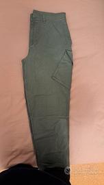 Pantaloni cargo Adidas verdi