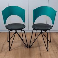 Coppia sedie pieghevoli di Bonaldo anni 80 