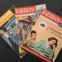3 Riviste RADIORAMA 1958/1966