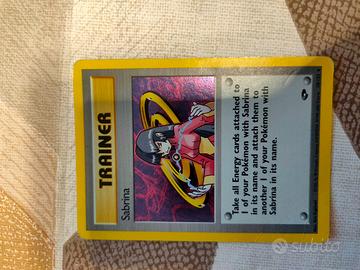 Carta Pokemon Sabrina trainer 20/132