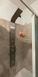 Pannello doccia in acciaio inox