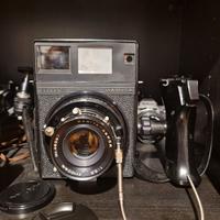 Mamiya Super 23 + vetro messa a fuoco + 6x7 back
