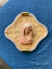 Madonna con bambino ceramica A. Pannunzio