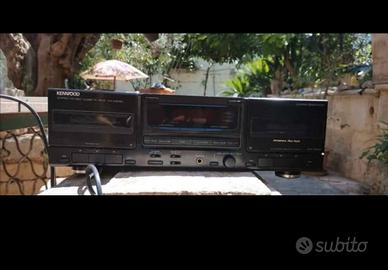 Lettore Kenwood doppia cassetta