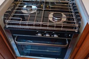 Forno Nautico  modello CAN STEEL 2 fuochi