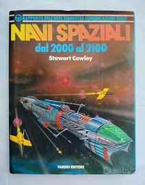 libro vintage fantascientifico Navi spaziale 