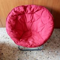 sedia a uovo regista sdraio vintage 3/5/20€