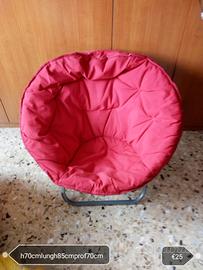 sedia a uovo regista sdraio vintage 3/5/20€