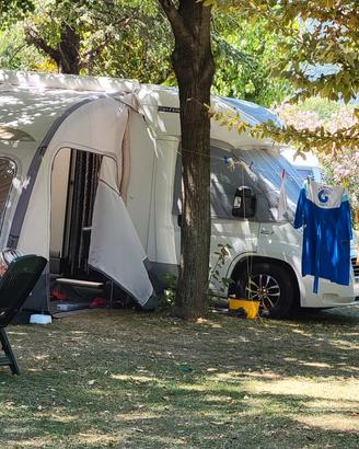 veranda gonfiabile per camper e caravan