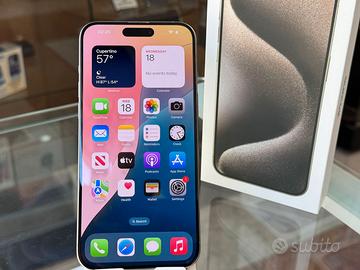 Iphone 15 pro max 256 gb Natural Titanium