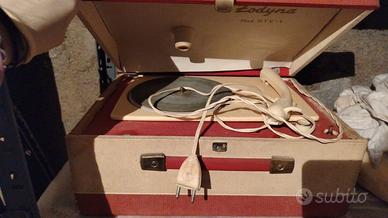 Giradischi antico + dischi