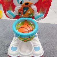 Canestro con suoni e conta punti 