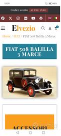 FIAT Altro modello - BALILLA ANNO 1935 4 PORTE