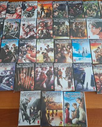 Manga - Attacco dei Giganti Serie completa 1-34