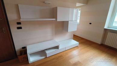 Mobile da soggiorno bianco moderno – componibile