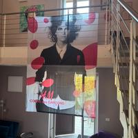 H&M POSTER TELO IN STOFFA COMME DES GARCONS